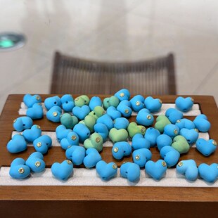 菱镁矿爱心镶嵌隔片diy手链项链1隔珠串珠饰品配件