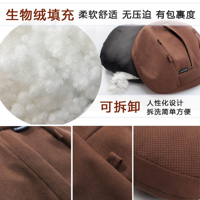 新款直销打孔头枕翻毛适用于奔驰S级迈巴赫冲孔颈枕汽车枕头5系护