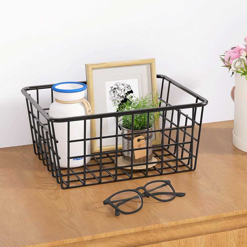 新款直销现货大号收纳篮布艺可拆卸日式储物收纳筐家用桌面零食收