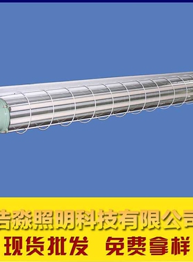 新款直销1*18W 2*18WLED防爆洁净荧光灯防爆日光灯双管防爆照明灯