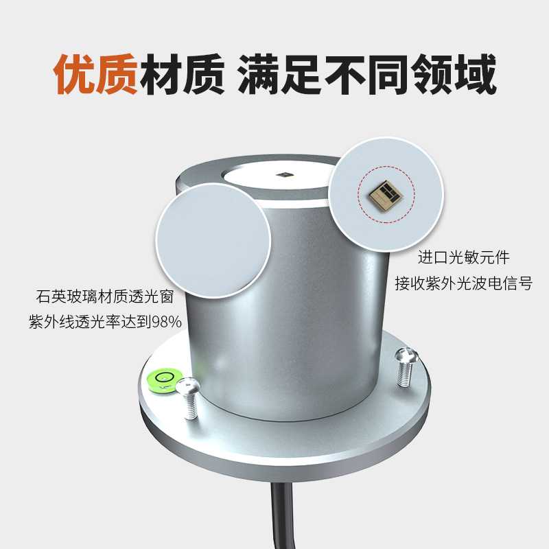 新款直销紫外线辐射传感器太阳紫外线辐射检测变送器光合有效检测