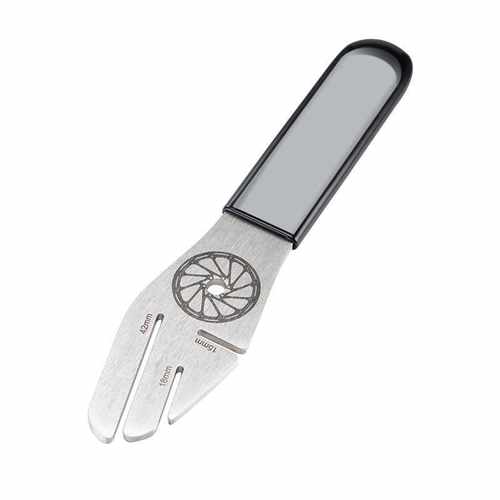 新款直销自行车碟刹盘刹车片碟刹片维修修理调节校正工具碟片蹭碟