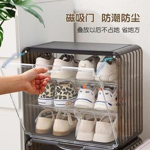 直销儿童鞋 家用亚克力透明鞋 新款 盒 防尘收纳 架宝宝童鞋 柜抽屉式