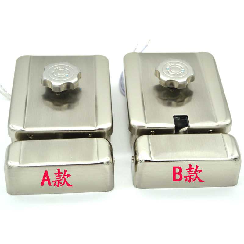 新款直销金键小区单元门电锁静音电控锁钩子锁楼宇对讲电锁安星12