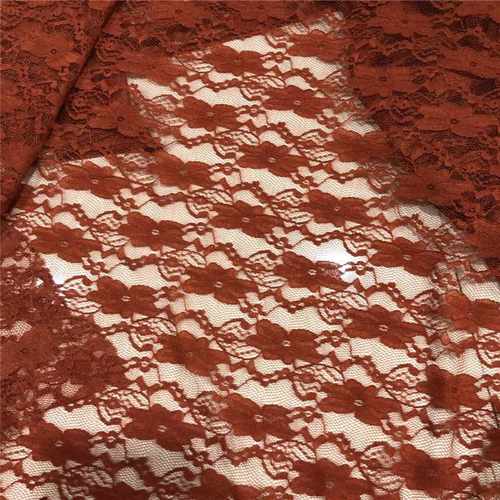 新款直销春夏锦氨弹力小梅花蕾丝布料女装打底衫上衣舞蹈服礼服连