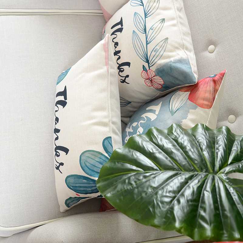 新款直销爆款淘货源ins北欧抱枕棉麻靠垫沙发靠枕办公室靠腰床头