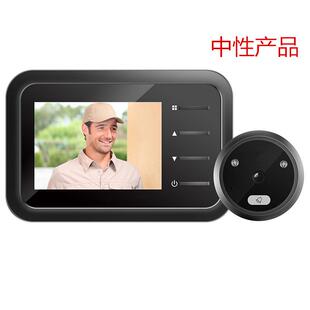 新款直销工厂智能猫眼可视门铃无线家用电子门铃监控摄像头外贸现
