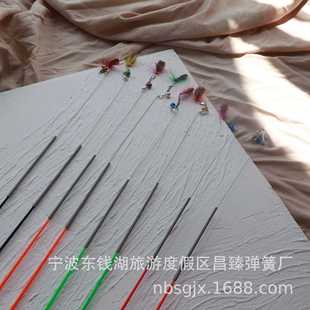 小飞虫铃铛弹簧钢丝拍照逗猫棒 CFA赛级逗猫棒 新款 直销生产