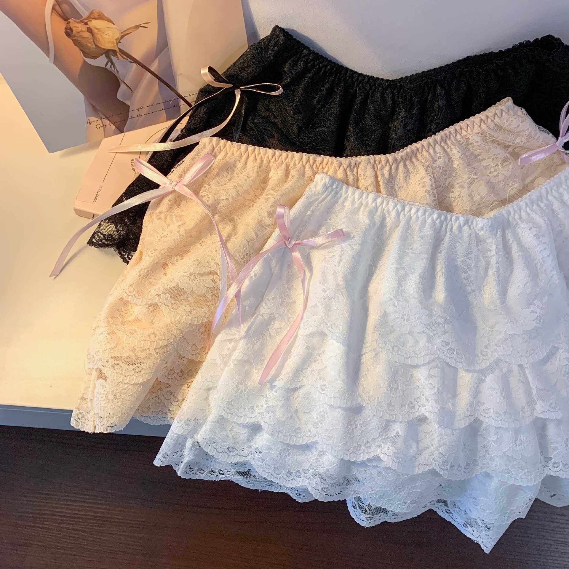 新款直销蕾丝花边安全裤大码防走光不卷边薄款夏季可外穿宽松居家,女士内衣/男士内衣/家居服,女安全裤,淘宝优惠券,粉丝福利购,淘宝优惠卷