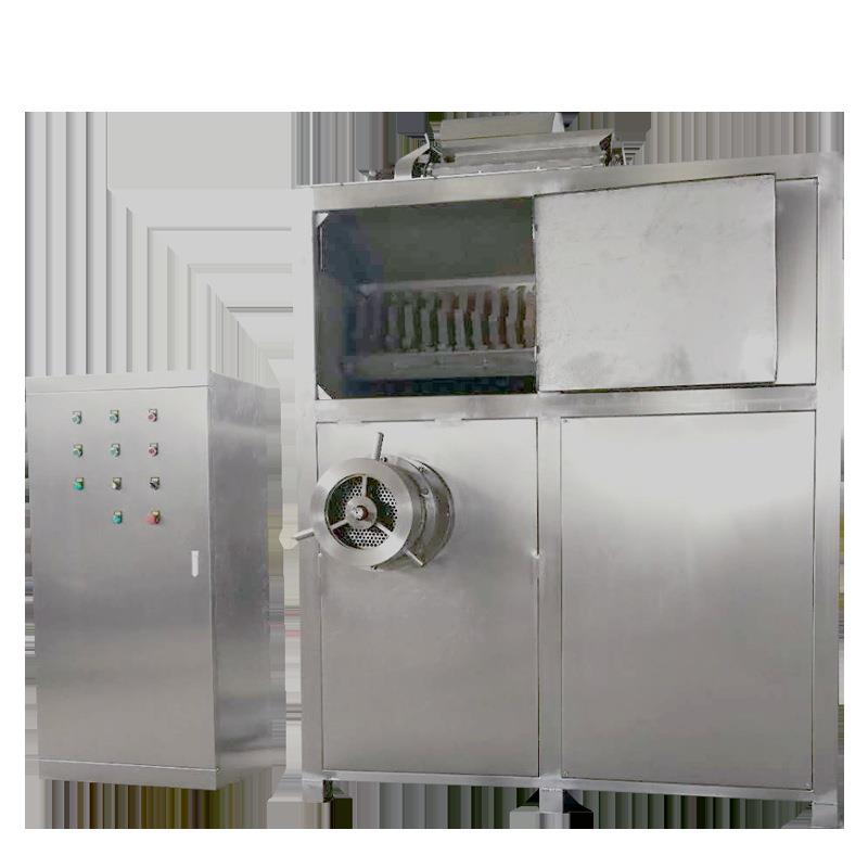 大型冻盘粉碎机 冻板粉碎机 冻肉板破碎绞肉机厂家定制加工