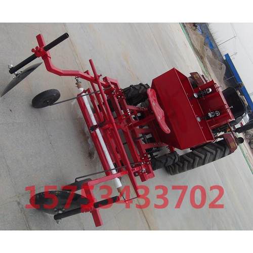 促销双行土豆覆膜播种机 生姜洋芋铺膜带滴灌种植机