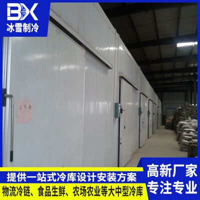 海口冷库工程安装 蔬菜水果保鲜库冷藏库 水产海鲜保鲜冷冻库设备