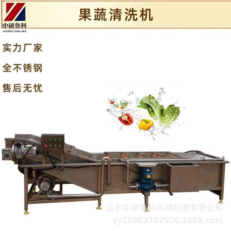 大型洗果机 工厂番茄马铃薯清洗机 全自动气泡淋喷式清洗设备