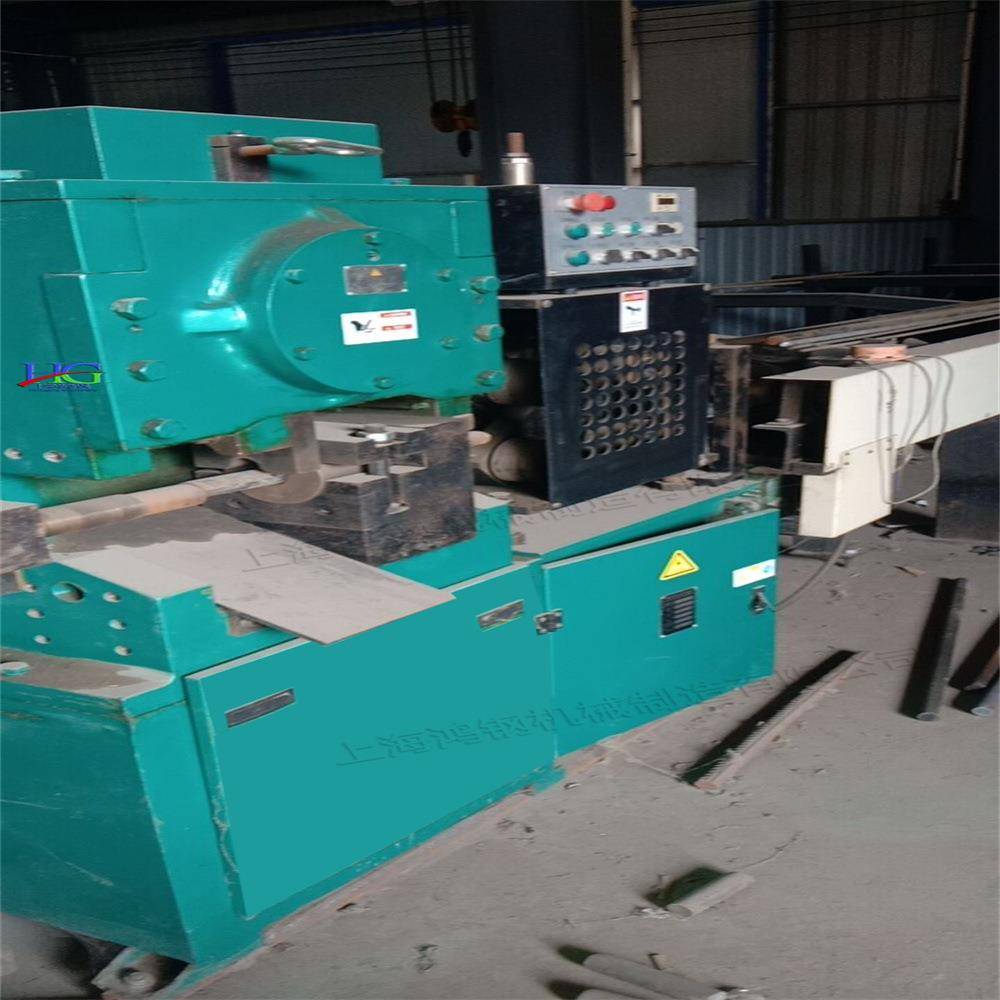 厂家供应钢筋切断机 全自动送料翻料下料机 气缸压紧圆钢剪切机