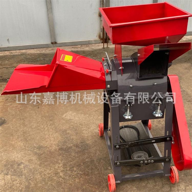 广西鸡鸭鹅超细牧草打浆机 家用电干湿两用玉米桔杆铡草揉丝机