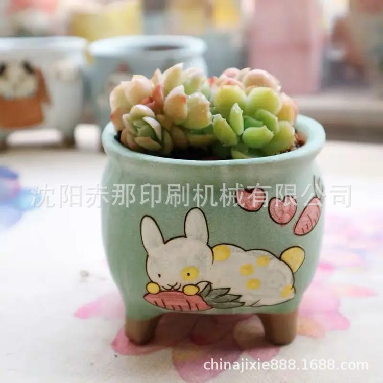 杯子热转印机 马克杯保温杯图案热转印机器 盆栽盆热转印设备