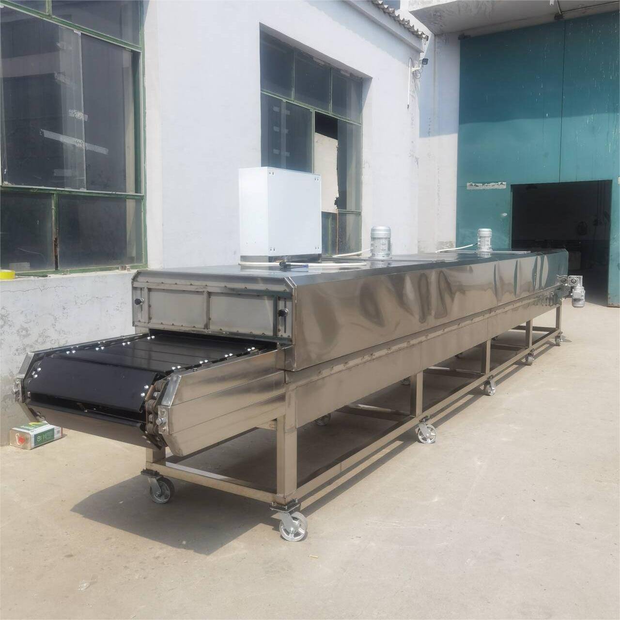 高温馕饼烘烤炉 商用隧道烤炉设备 不锈钢饼干烤箱