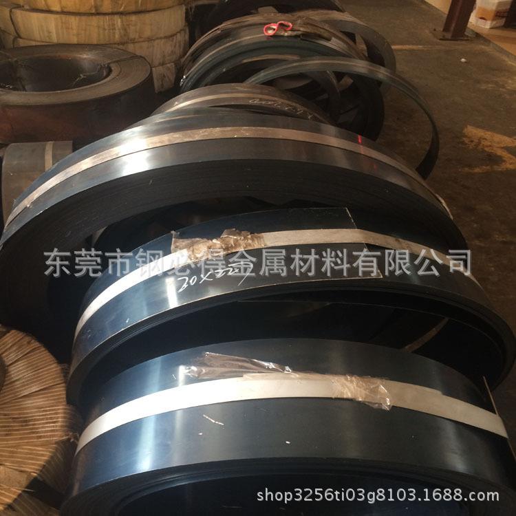 零售60Si2CrVA高弹性弹簧钢带 60Si2CrVA淬火锰钢带 免费分条