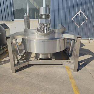 全自动行星炒锅 黄焖鸡料理包炒料机 燃气加热预制菜炒制搅拌炒锅