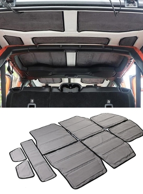Hardtop Sound Deadener Insulation fit for Jeep Wrangler JL 2