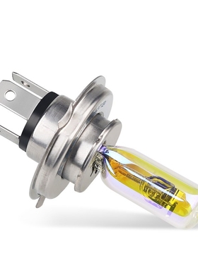 2pcs H4 12V 60/55W P43T Halogen Bulb 2300k Golden Yellow Car