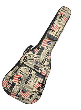 Guitar Bag Case Backpack Gig Acoustic Storage Vintage