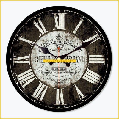 en Styles Reloj Large Wall Clock Design Fashion Silent Livi