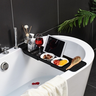 Bathtub Function Tray Multi Bath Storage Retractable Rack