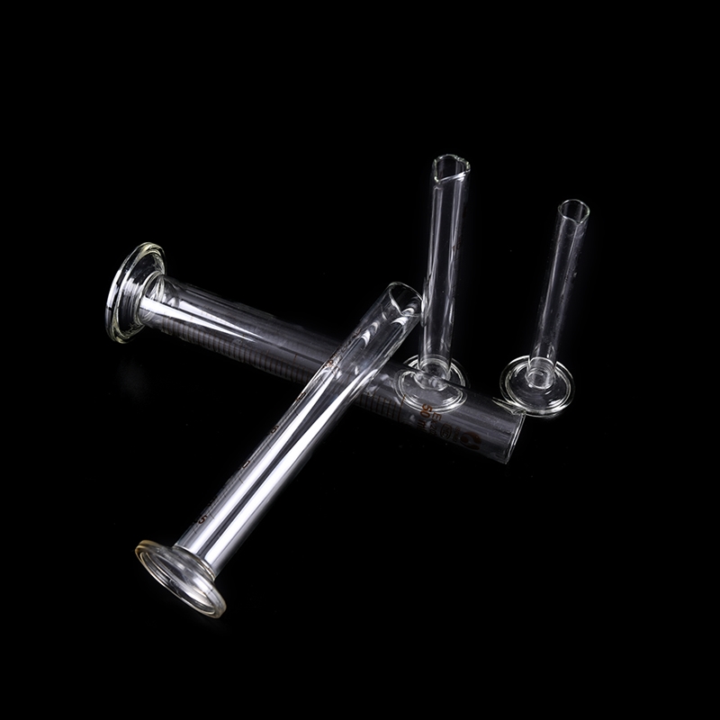 1PC 25ml Graduated Glass Measuring Cylinder Chemistry Labora