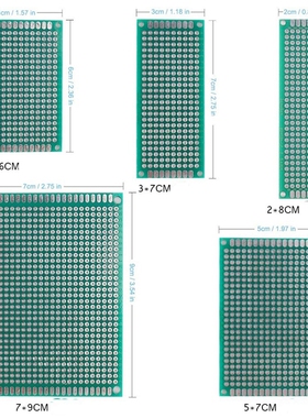 20pcs PCB Prototype Board Circuit Protoboard Universal Strip