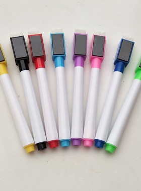 8 PCS Colored White Board Marker Kawaii Erasable Whiteboard