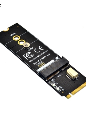 M.2 KEY-M to KEY A-E/E Adapter Riser Card for M.2 NGFF PCIE