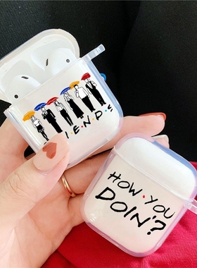 Best Friends TV Show Phone Case 2pcs For Airpods 2 1 Cover