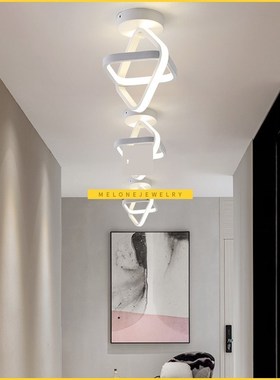 he new aisle corridor LED chandelier indoor cloakroom dimng