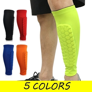 Football Shin Guards Protective Soccer Pads Holders Leg  Bas