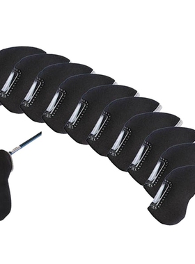 10pcs/set  Golf Club Iron  Head Cover Protector Golfs Club