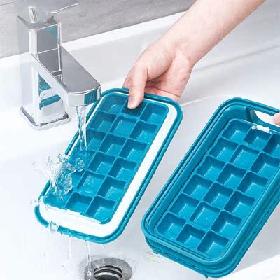 2 In 1 Portable Silicone Ice Ball Maker Foldable DIY Lattice