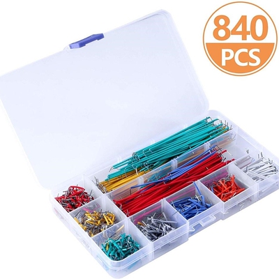 Jumper Wire Kit 840 Pcs Preformed Breadboard Jumper Wire Kit