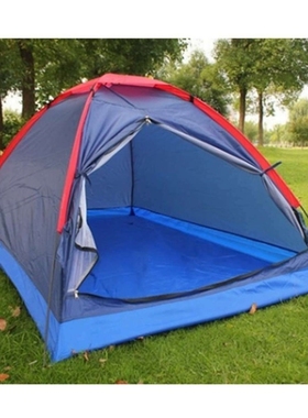 Outdoor Camping Tent 2 Person Single Layer Windproof Waterpr