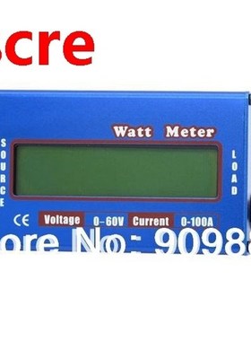 Brand New Digital LCD 60V /100A Watt Meter RC Voltage Batter