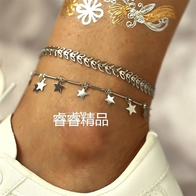 Mens bracelet Womens Anklet Suit Jewelry Foot accessories