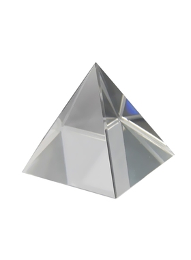 Egypt Pyramid Optical Prism K9 Glass 50mm Crystal Photograph