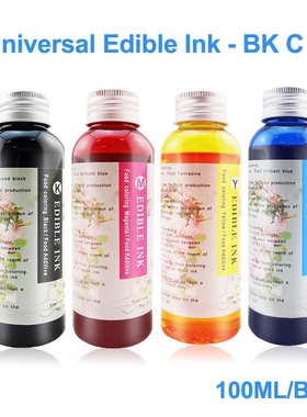 Edible Ink  Canon  HP  Epson Printer Food Ink Cake Coffee Ch