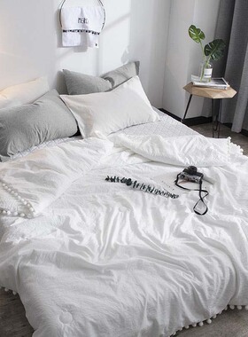 Washable Summer Air Condition Quilts with Breathable Lightw