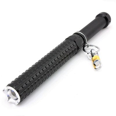 Self-defense flashlight stick extendable baseball bat flashl