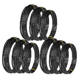 9 Rolls Bonsai Wires Anodized Aluminum Bonsai Training Wire