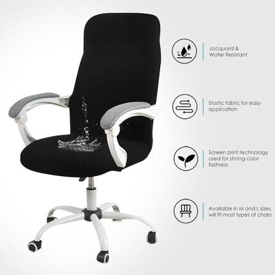 Cover for Computer Chair  Water Resistant Jacquard Office Ch