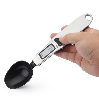 500g/0.1g Portable Digital Kitchen Scale Measuring Spoon Wei