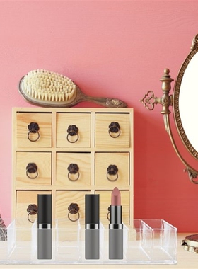 Lipstick Storage Rack Display Case Organizer Clipper Box