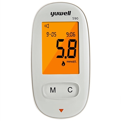 yuwell  590 Glucometer Blood Glucose Meter Medical Diabetic